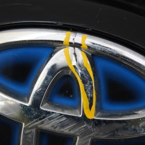 Toyota Yaris Front Bumper Upper Grill 2014 TO 2017 53101-0D650 Genuine *DAMAGED* - Image 11