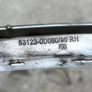 Toyota Yaris Mk3 Front Bumper Right Trim Moulding 2014-2017 5593-A117 Genuine - Image 14