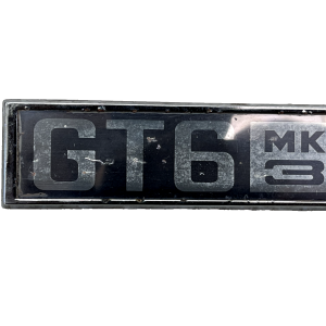 Triumph GT6 Mk3 Tailgate Emblem Badge Logo 624738 Genuine
