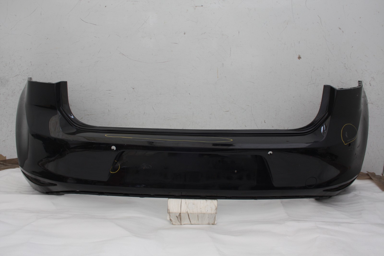 VW Golf MK7 Rear Bumper 2013 TO 2017 5G6807421 Genuine *DAMAGED*