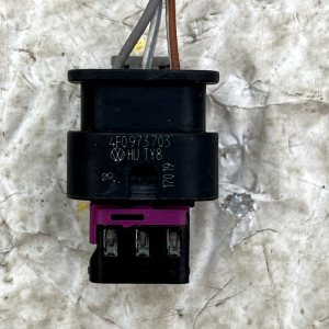 VW Golf PDC Parking Sensor Wiring Loom Harness Plug Connector 4F0973703 Genuine - Image 3