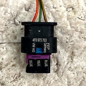 VW Golf Polo Parking Sensor Wiring Loom Harness Plug Connector 4F0973703 Genuine - Image 3