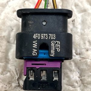VW Golf Polo Parking Sensor Wiring Loom Harness Plug Connector 4F0973703 Genuine - Image 9