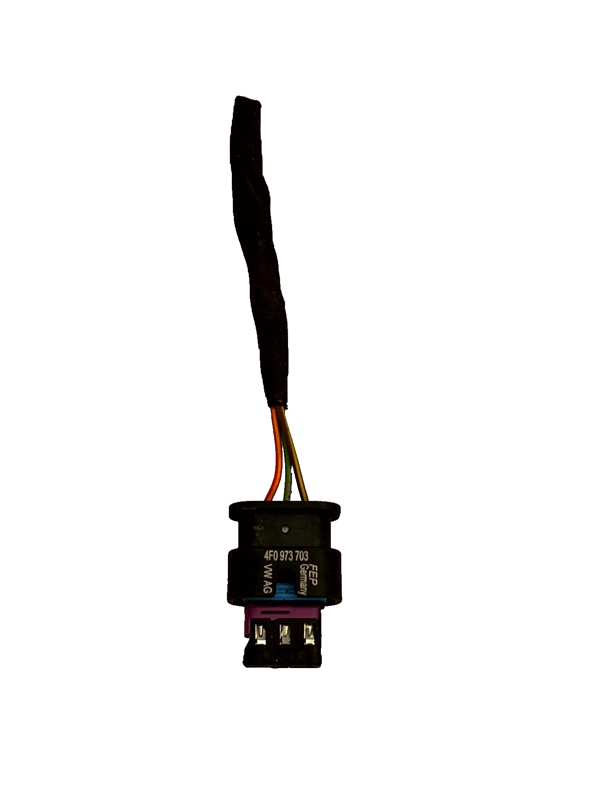 VW Golf Polo Parking Sensor Wiring Loom Harness Plug Connector 4F0973703 Genuine