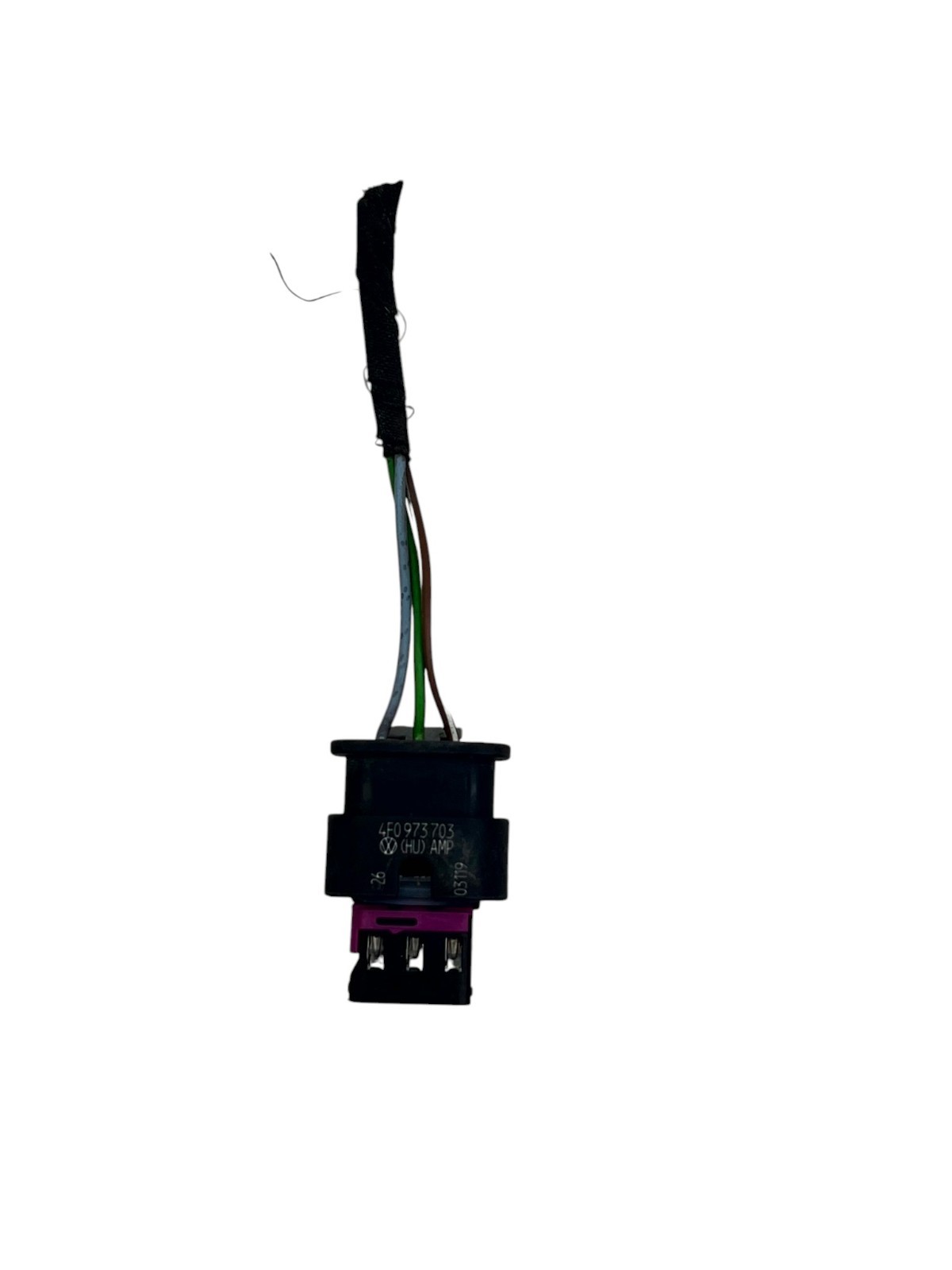 VW Golf Polo Parking Sensor Wiring Loom Harness Plug Connector 4F0973703 Genuine