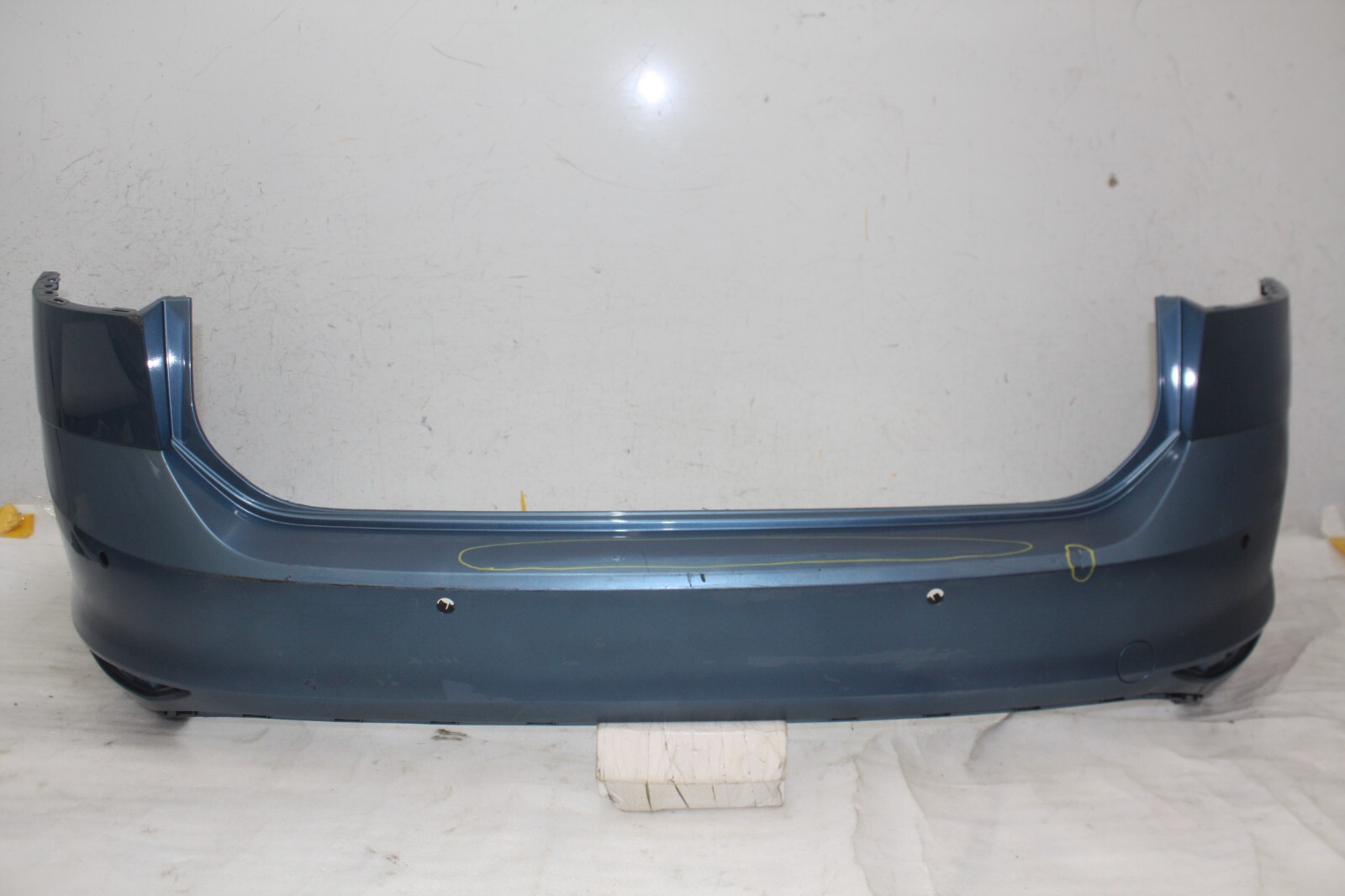 VW Golf Rear Bumper 2013 TO 2017 5G9807421 Genuine *DAMAGED*