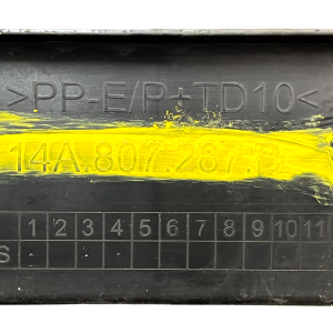 VW ID7 Front Bumper Licence Plate Holder 2023 ON 14A807287B Genuine - Image 8