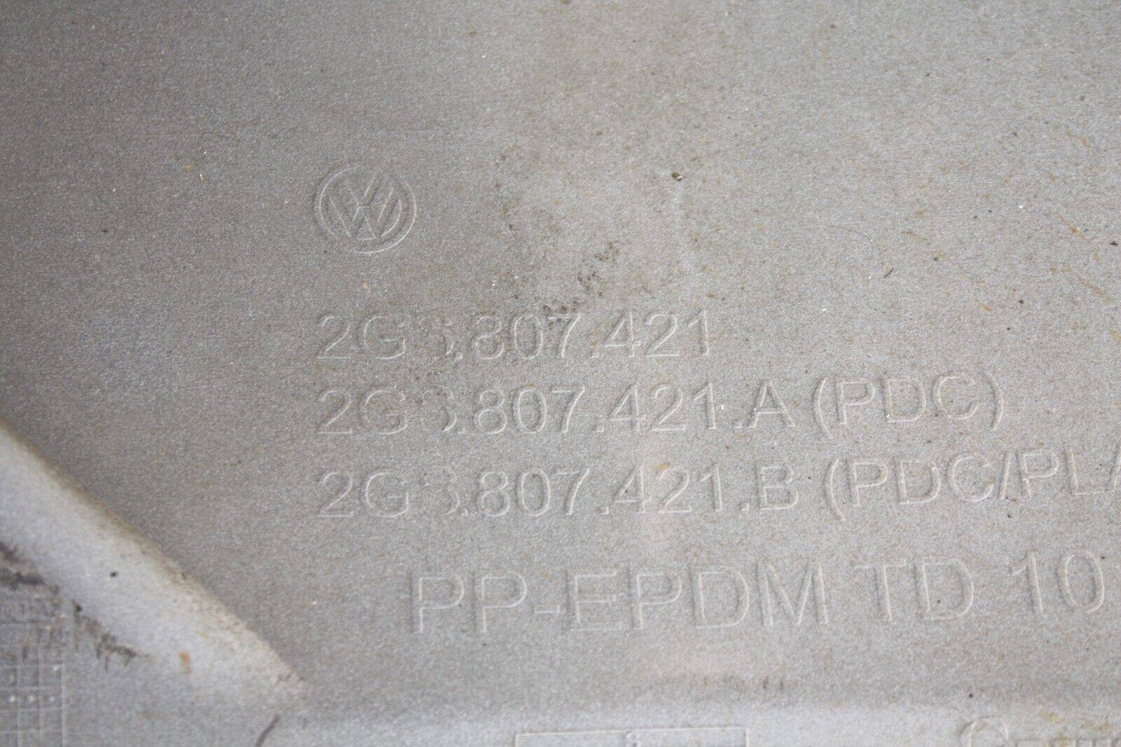 VW-Polo-Rear-Bumper-2018-TO-2021-2GS807421-Genuine-176333550434-14