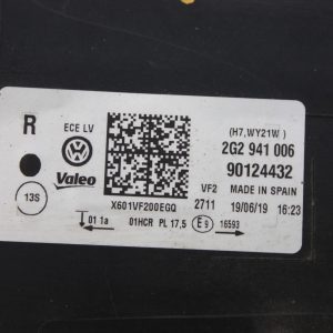 VW Polo Right Side Headlight 2G2941006 Genuine *DAMAGED* - Image 11