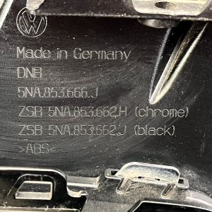 VW Tiguan Front Bumper Right Side Grille 2020 TO 2024 5NA853212E Genuine - Image 24