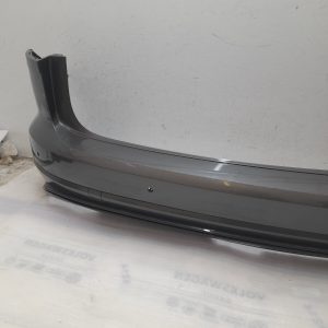 VW Touareg R Line Rear Bumper 2018 ON 760807568E Genuine *DAMAGED* - Image 4