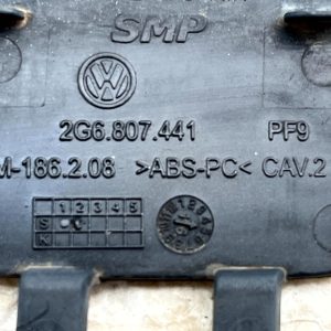 Volkswagen Polo Mk6 Rear Bumper Tow Eye Cap Cover 2018-2022 2G6807441 Genuine - Image 11
