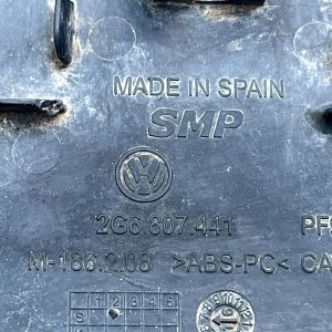 Volkswagen Polo Mk6 Rear Bumper Tow Eye Cap Cover 2018-2022 2G6807441 Genuine - Image 13