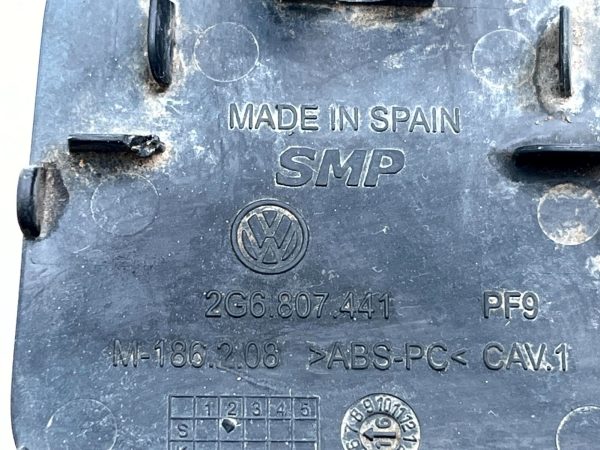 Volkswagen Polo Mk6 Rear Bumper Tow Eye Cap Cover 2018 2022 2G6807441 Genuine 178225539144 13