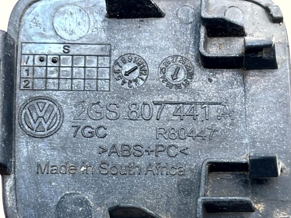 Volkswagen Polo Rear Bumper Tow Eye Cap Cover 2021 Onward 2GS807441A Genuine 178225451844 12