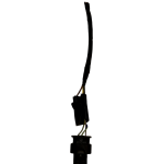 Volkswagen VW Passat B6 PDC Sensor Wiring Loom Plug Connector 3C0973203 Genuine 178437352084