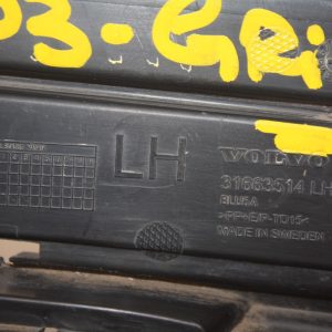 Volvo XC90 Front Bumper Left Side Lower Grill 2020 ON 31663514 Genuine - Image 11