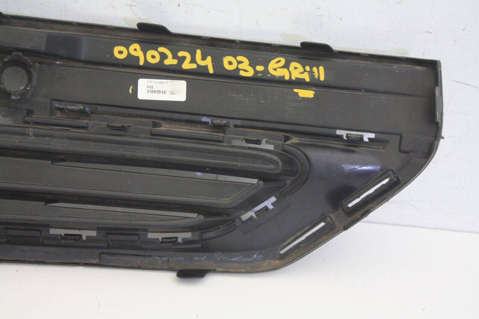 Volvo-XC90-Front-Bumper-Left-Side-Lower-Grill-31663514-Genuine-176232057764-12
