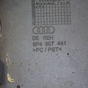 Audi A3 Rear Bumper Tow Cover 2003 TO 2005 8P4807441 Genuine - Image 8