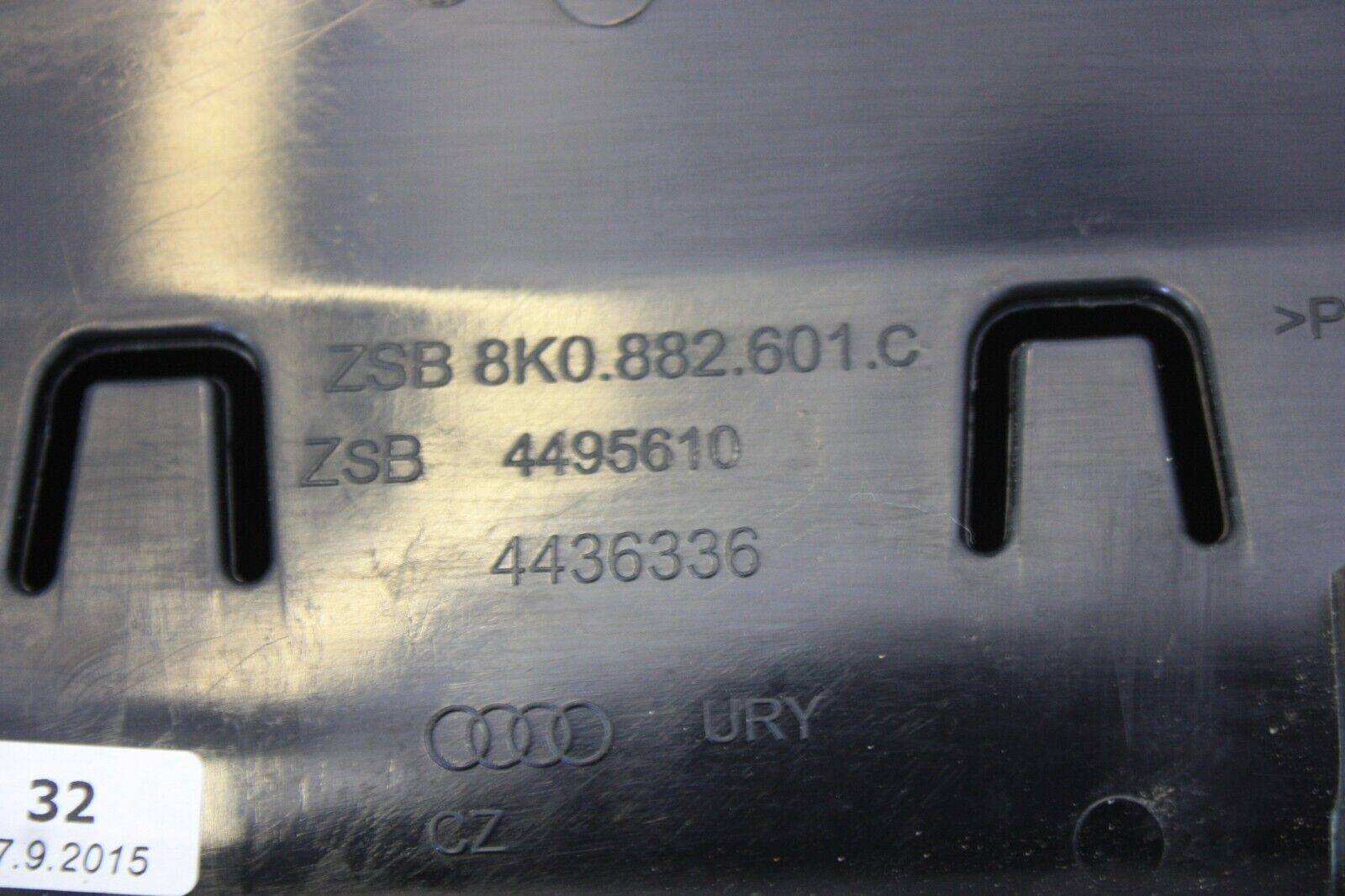 Audi-A4-B8-Front-Seat-Storage-Drawer-8K0882601C-Genuine-175608788975-10