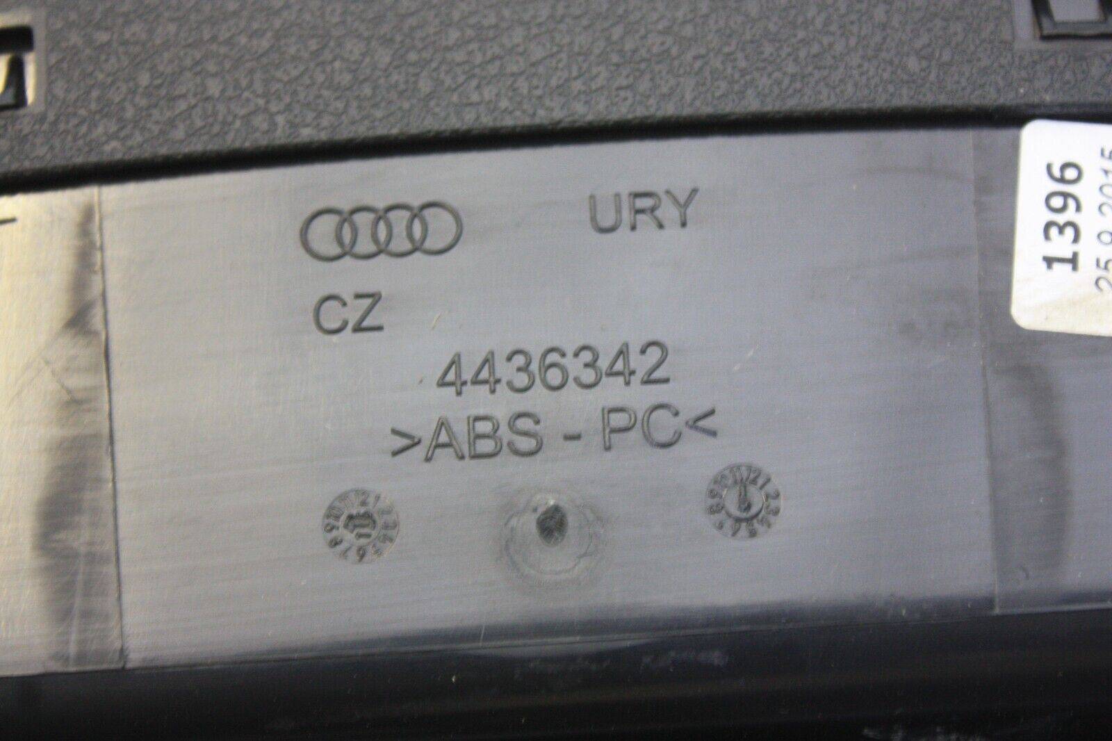 Audi-A4-B8-Front-Seat-Storage-Drawer-8K0882601C-Genuine-175608788975-9