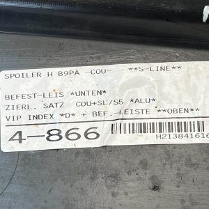 Audi A5 B9 S Line Rear Bumper Diffuser 2020 TO 2024 8W6807521AJ Genuine - Image 15