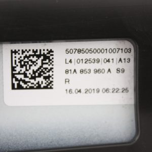 Audi Q2 S Line Front Right Door Moulding 2016 TO 2021 81A853960A - Image 13