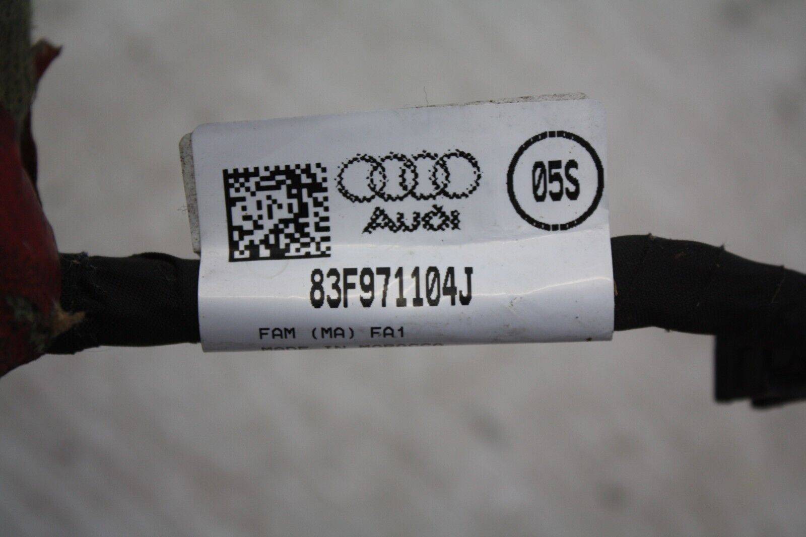 Audi-Q3-F3-Rear-Bumper-Wiring-Loom-2019-83F971104J-Genuine-176157838515-13