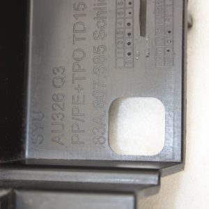 Audi Q3 Rear Bumper Support Bracket 83A807385 Genuine - Image 9