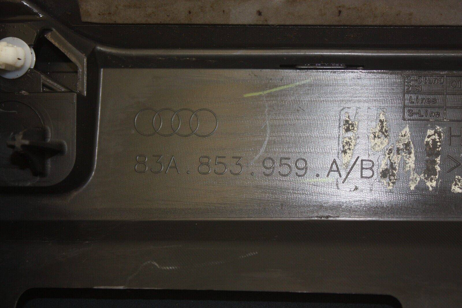 Audi-Q3-S-Line-Front-Left-Door-Moulding-2018-ON-83A853959A-Genuine-176283434695-7