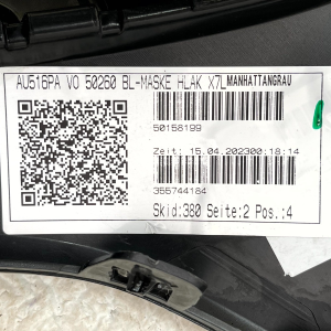 Audi Q8 E-Tron Front Bumper Centre 2023 Onward 4KE807725 Genuine - Image 17