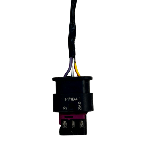 Audi VW Mercedes 3 Pin PDC Sensor Wiring Loom Plug Connector 1-1718644-1 Genuine - Image 1