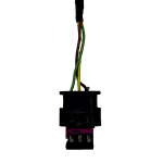 Audi VW Mercedes 3 Pin PDC Sensor Wiring Loom Plug Connector 1 1718644 1 Genuine 178442484455