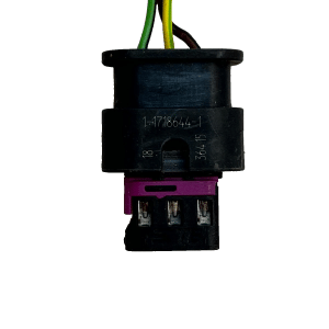 Audi VW Mercedes 3 Pin PDC Sensor Wiring Loom Plug Connector 1-1718644-1 Genuine - Image 2