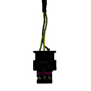 Audi VW Mercedes 3 Pin PDC Sensor Wiring Loom Plug Connector 1-1718644-1 Genuine - Image 1