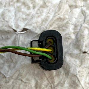 Audi VW Mercedes 3 Pin PDC Sensor Wiring Loom Plug Connector 1-1718644-1 Genuine - Image 6