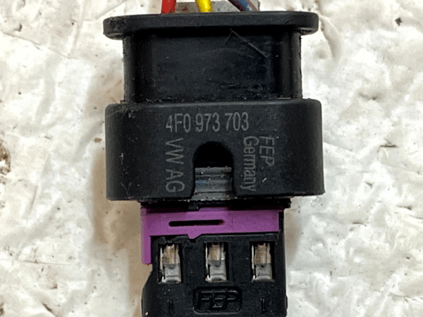 Audi VW Seat Skoda PDC Wiring Loom Harness Plug Connector 4F0973703 Genuine 178521942885 8