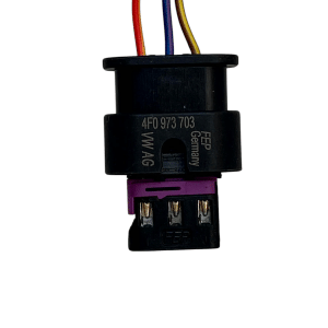 Audi VW Skoda Seat Parking Sensor Wiring Loom Plug Connector 4F0973703 Genuine - Image 2