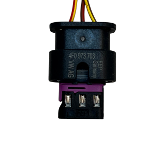 Audi VW Skoda Seat Parking Sensor Wiring Loom Plug Connector 4F0973703 Genuine - Image 2