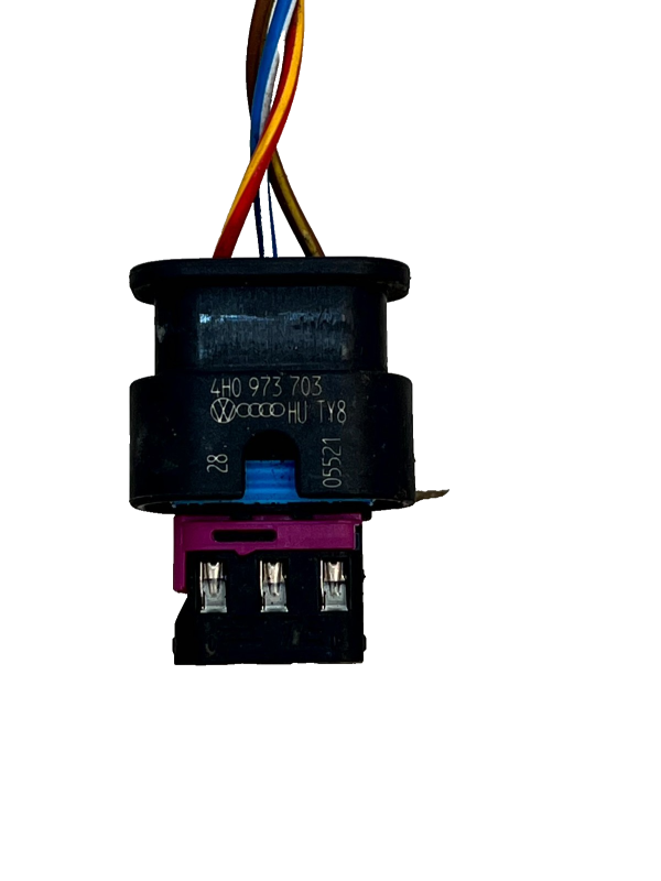 Audi Volkswagen Seat Skoda Wiring Loom Harness Plug Connector 4H0973703 Genuine 1 Audi Volkswagen Seat Skoda Wiring Loom Harness Plug Connector 4H0973703 Genuine 178447682265 2