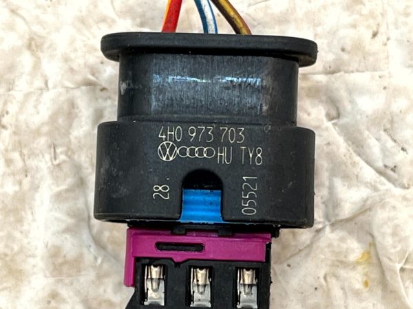 Audi Volkswagen Seat Skoda Wiring Loom Harness Plug Connector 4H0973703 Genuine 8 Audi Volkswagen Seat Skoda Wiring Loom Harness Plug Connector 4H0973703 Genuine 178447682265 9