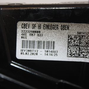 Audi e-Tron Rear Bumper Trim 2019 ON 4KE807833 Genuine - Image 12