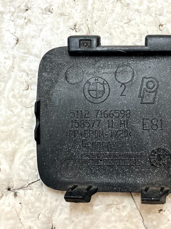 BMW 1 Series E81 Rear Bumper Tow Hook Cap Cover 2007 TO 2012 51127166598 Genuine 178527858805 5