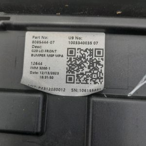 BMW 3 Series G20 G21 M Sport Front Bumper 2019-2023 51118085444 Genuine *DAMAGED - Image 14