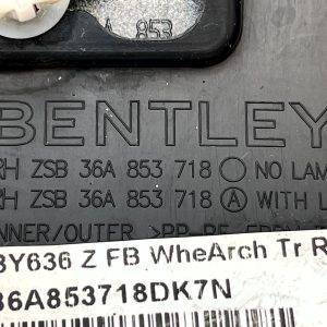 Bentley Bentayga Front Right Wheel Arch Moulding Trim 16-20 36A853718 Genuine - Image 15