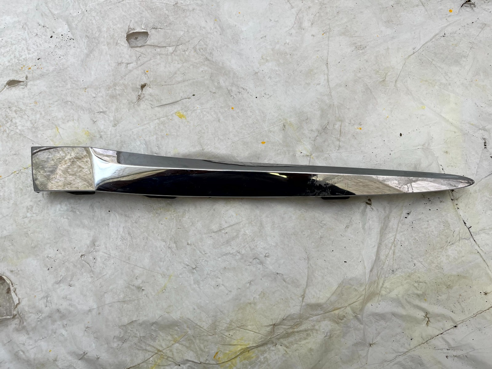 Bentley Continental GT GTC Rear Bumper Left Side Chrome 12-15 3W3807819 Genuine