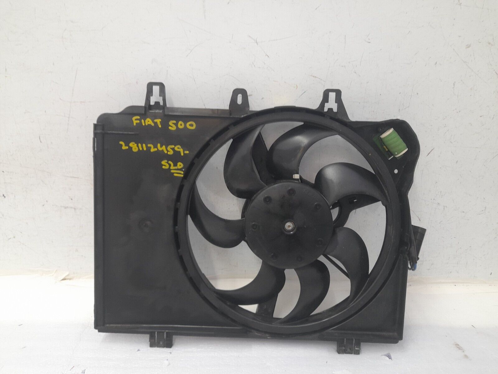 Fiat 500 Radiator Cooling Fan 2015 ON Genuine *DAMAGED*