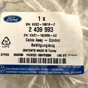 Ford Transit Custom Front Bonnet Release Cable 2439593 Genuine - Image 11