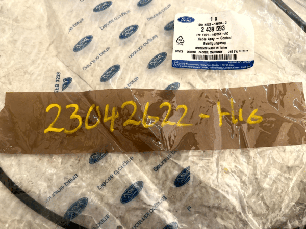 Ford Transit Custom Front Bonnet Release Cable 2439593 Genuine 178556541255 14