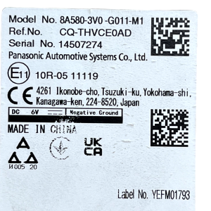 HONDA ZR-V Radio Tuner Amplifier 2024 ON 8A580-3V0-G011-M1 Genuine - Image 15